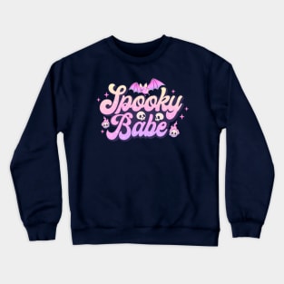 Hot goth spooky babe Crewneck Sweatshirt